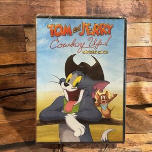 Tom and Jerry Cowboy Up! Original Movie DVD Brand New Factory Sealed 2022 WB